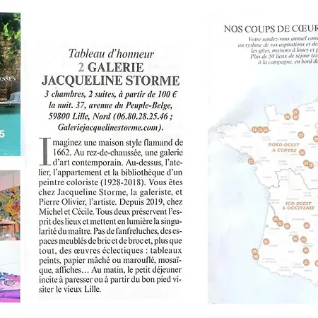 بيت ضيافة Galerie Jacqueline Storme